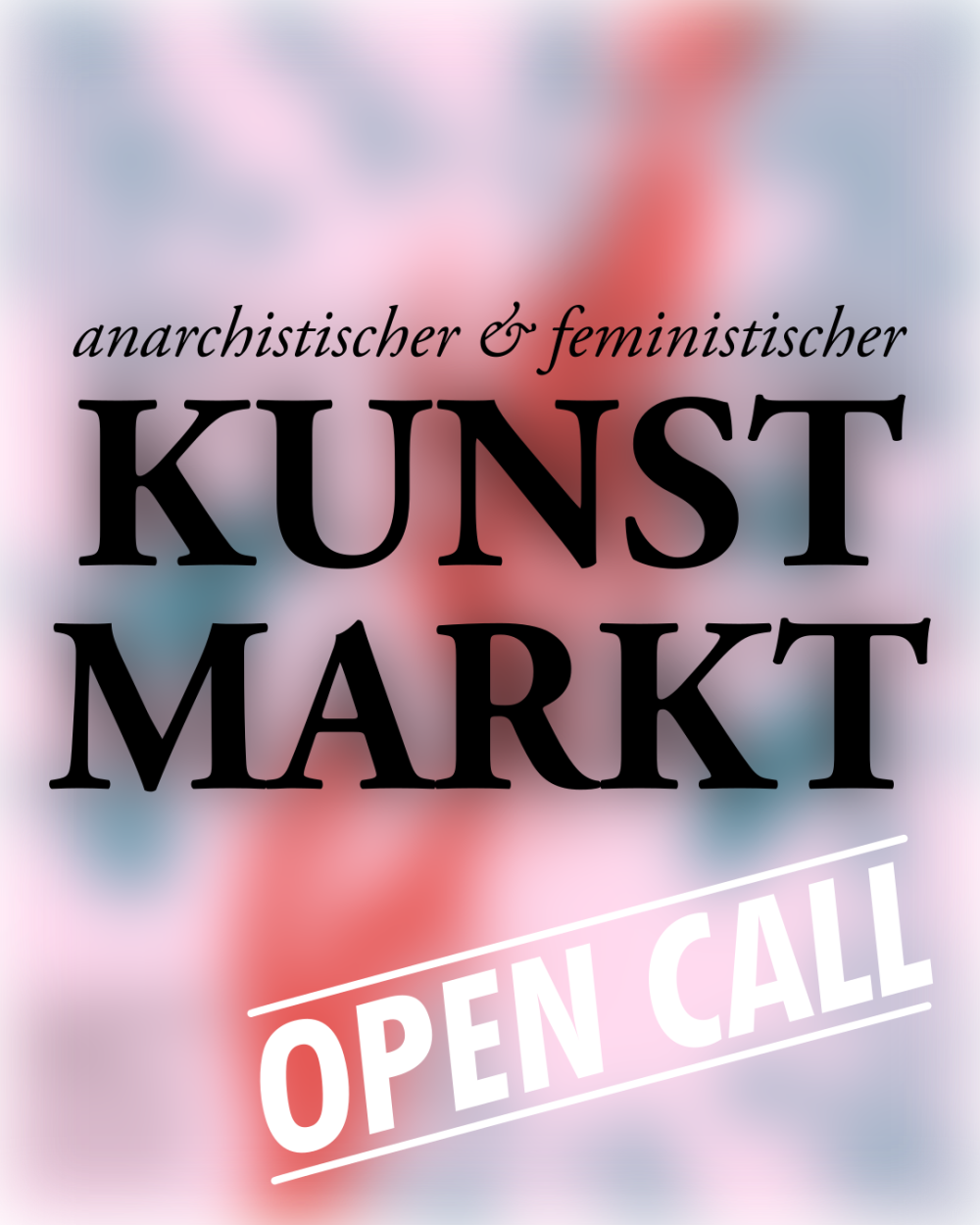 Widerständige Künstler*innen? Anarchismus und Feminismus? Braucht es mehr, finden wir! Im Oktober 2026 veranstalten wir deswegen einen anarchistischen und feministischen Kunstmarkt. Dieser soll Kunst als Teil der Bewegung stärken und vielfältige Arbeiten und Perspektiven sichtbar machen. Dabei hoffen wir Künstler*innen (wie Euch) begeistern zu können. Wir wollen sowohl einen Raum für Künstler*innen mit viel Erfahrung als auch Künstler*innen die zum ersten Mal ihre Kunst zeigen schaffen. Ihr könnt mit einem Stand oder auch nur ein paar wenigen Kunstwerken dabei sein! Die Kunst ist frei. Jedoch wollen wir durch unseren thematischen Schwerpunkt einen Verbindungspunkt schaffen, um den Inhalte und Personen kreisen können. So wird der Kunstmarkt interessanter und es können Menschen mit ähnlichen Interessen und Schwerpunkten zusammenfinden. Während des Marktes wird es vegane Kuchen und Häppchen zu kaufen geben. Es ist auch eine Verlosung sowie ein Bastel & Kunst Tisch geplant. Der Kunstmarkt findet am 10.10.26 von 12-18Uhr im Black Pigeon in der Scharnhorststr. 50 in 44147 Dortmund statt. Falls ihr Interesse habt mitzuwirken schickt uns gerne eine E-Mail zur Anmeldung. Die Email Adresse ist: black-pigeon@riseup.net. Unser Betreff: „Kunstmarkt Anmeldung“. Wenn ihr Lust habt, stellt euch auch kurz vor und nennt uns auch gerne, wenn ihr habt, eure Bewerbungskanäle. Einzelne Kunstwerke könntet ihr aber auch spontan und ohne Standanmeldung mitbringen. Geld schafft Hierarchien und Barrieren. Daher bitten wir euch zu überlegen, ob ihr euer Preissystem so gestalten könnt, das auch Menschen mit niedrigem Einkommen Zugang zu eurer Kunst haben können. Beispiele dafür wären Soli-Gutscheine, Unterschiedliche Preise für Unterschiedlich Einkommen auf Selbsteinschätzungsbasis oder Kunst gegen Spende. Gleichzeitig ist uns auch wichtig, dass eure Kunst finanziell wertgeschätzt wird . Deshalb überlassen wir trotzdem euch, wie ihr eure Kunstwerke abrechnet. Um allen die Teilnahme zu ermöglichen erheben wir keine Standgebühren von euch. Wenn ihr könnt, würden wir uns freuen wenn ihr das das Black Pigeon, einen Anarchistischen Buch und Kulturladen, unterstützt. Dazu könnt ihr Kunst für unsere Tombola spenden, Geld spenden oder auch einfach unsere Häppchen/Kuchen/Getränke kaufen :) Da Geld nicht das einzige ist was Barrieren schafft würden wir uns freuen wenn ihr uns Mitteil was es für euch braucht um an dem Kunstmarkt (entspannt) teilzunehmen zu können. Wir sind uns bewusst das wir als Planungsgruppe begrenzte Perspektiven haben. Deswegen sind dankbar für jede Erweiterung und Kritik. Wir geben unser bestes gesellschaftliche Barrieren abzubauen. Das Black Pigeon hat einen rollstuhlgerechten Zugang und eine rollstuhlgerechte, barrierearme, geschlechtsneutrale Toilette, die mit einem Notknopf ausgestattet ist.